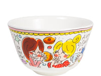 Blond Amsterdam Even Bijkletsen Kom Roze - 14 cm