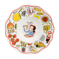 Blond Amsterdam Pasta Bord La Dolce Vita - 24 cm