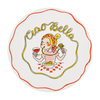 Blond Amsterdam Pasta Ontbijtbord Ciao Bella - 22 cm