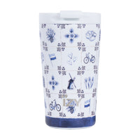 IZY Thermosbeker Dutch Tiles - 350 ml