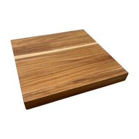 Basic Culinair Hakblok Teakhout Vierkant - 50 x 50 x 6 cm