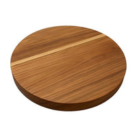 Basic Culinair Hakblok Teakhout Rond - 45 x 6 cm