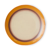 HKLiving 70's Dinerbord - Coconut