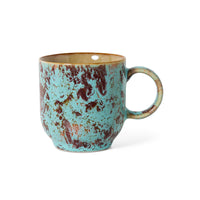 HKLiving 70's Koffiemok met Oor - Patina