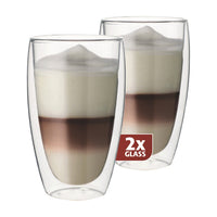 Maxxo Latteglazen Dubbelwandig 2 stuks - 380 ml