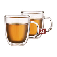 Maxxo Theeglazen Dubbelwandig 2 stuks - 480 ml