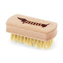 Rex Mini Houten Nagelborstel - Teckel