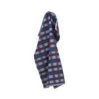 Return to Sender Theedoek Geometric Sofia - Blue