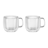 Zwilling Sorrento Dubbelwandig Cappuccinoglazen met Oor 2 stuks - 450 ml