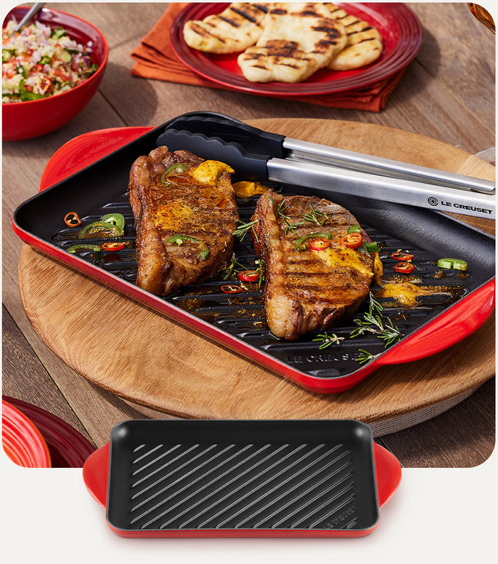Gegrilde groenten met halloumi: het zomerse recept voor de grillpan