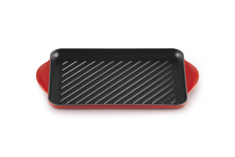 Le Creuset Grill Gietijzer Rechthoek Kersenrood - 32 cm