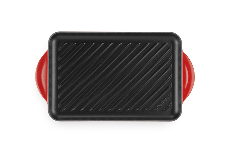 Le Creuset Grill Gietijzer Rechthoek Kersenrood - 32 cm
