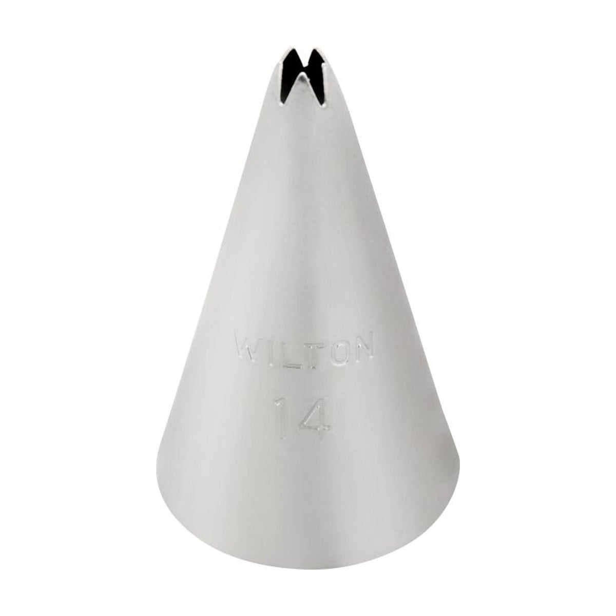 Wilton Spuitmondje Open Ster - #014 op witte achtergrond
