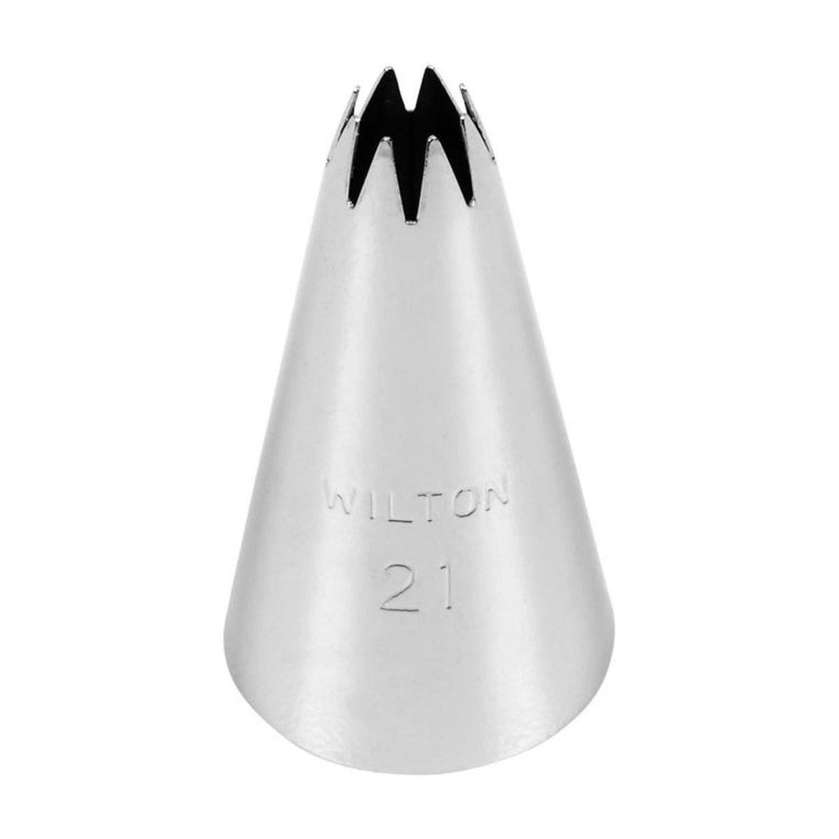 Wilton Spuitmondje Open Ster - #021 op witte achtergrond