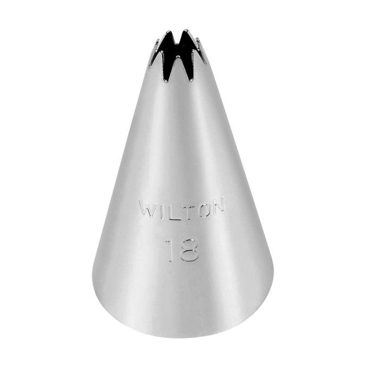Wilton Spuitmondje Open Ster - #018 op witte achtergrond