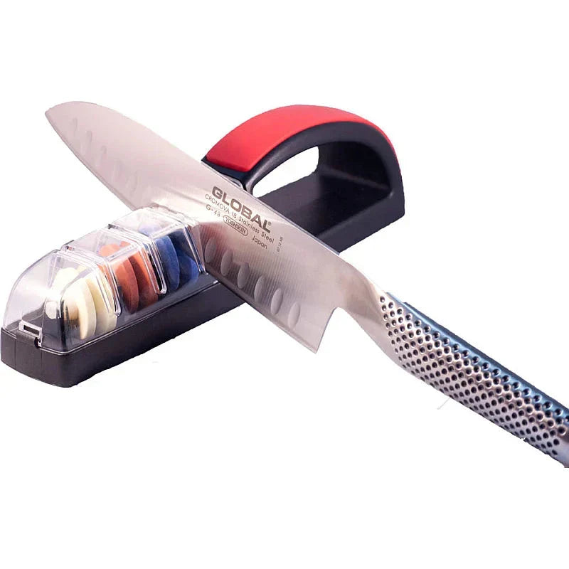 MinoSharp Waterslijper - Zwart/Rood