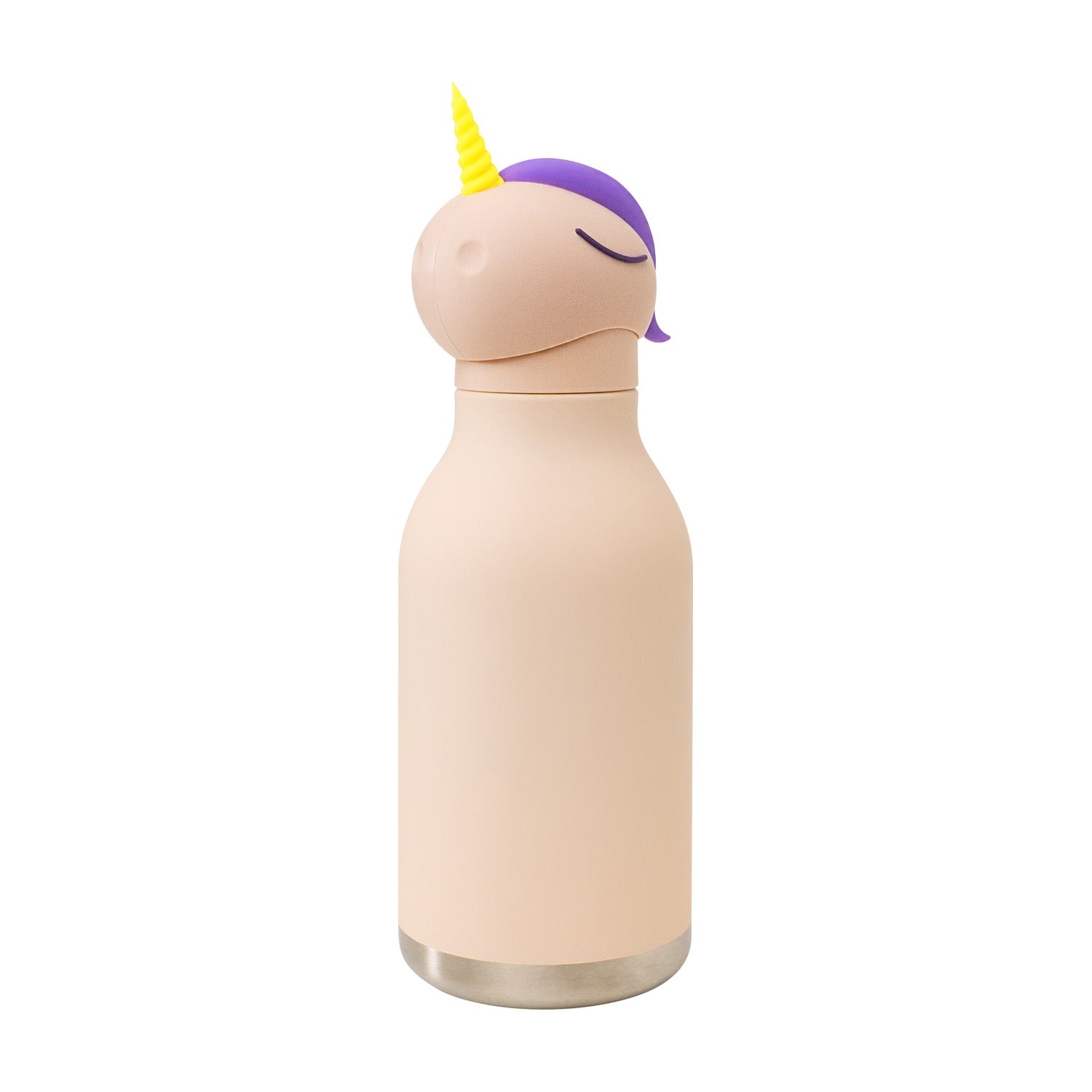 Asobu Bestie Thermosfles Eenhoorn - 470 ml op witte achtergrond