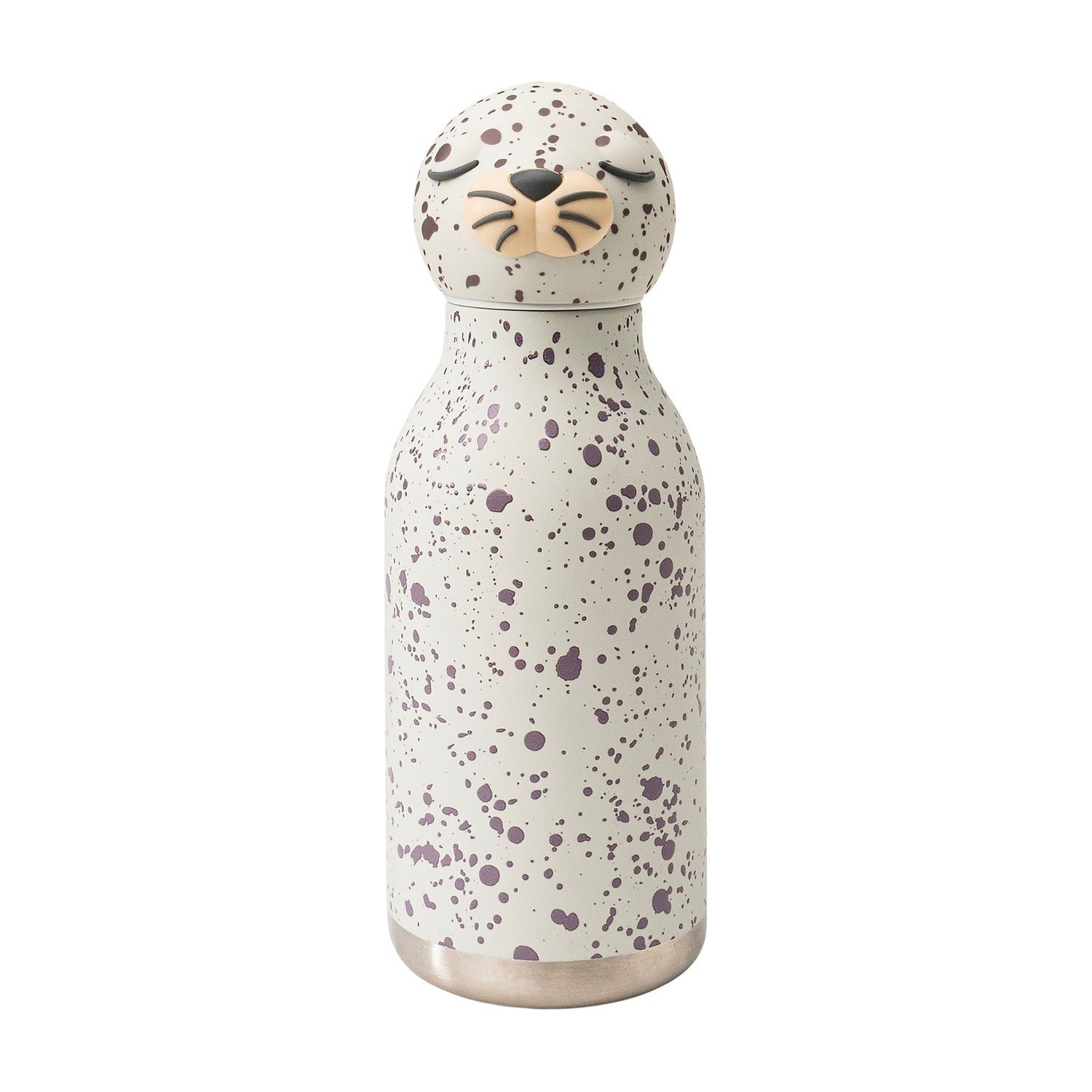 Asobu Bestie Thermosfles Zeehond - 470 ml op witte achtergrond