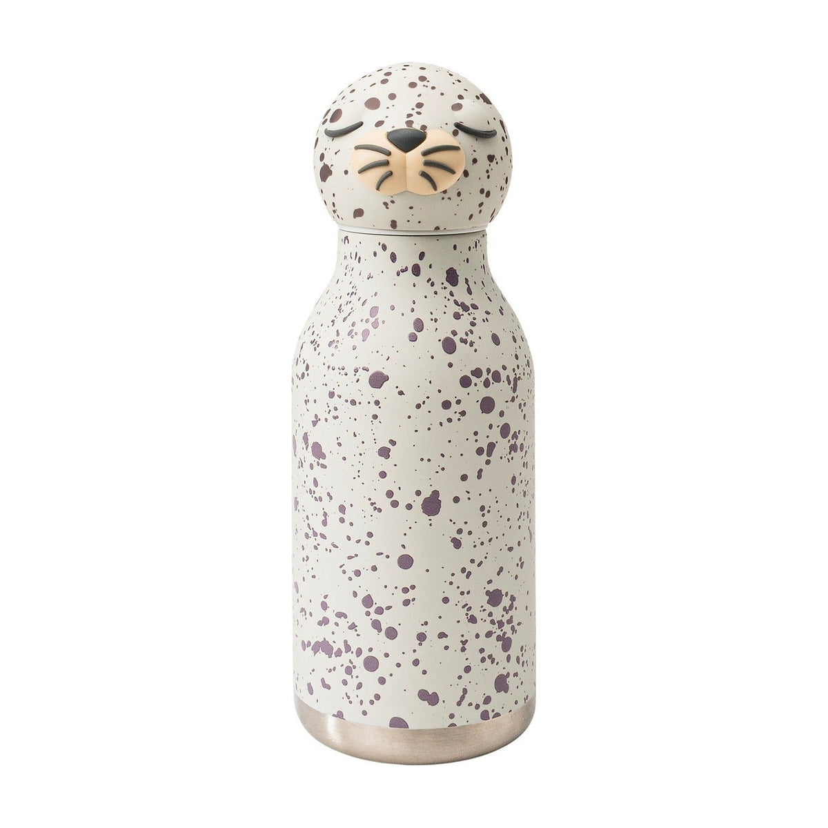 Asobu Bestie Thermosfles Zeehond - 470 ml op witte achtergrond