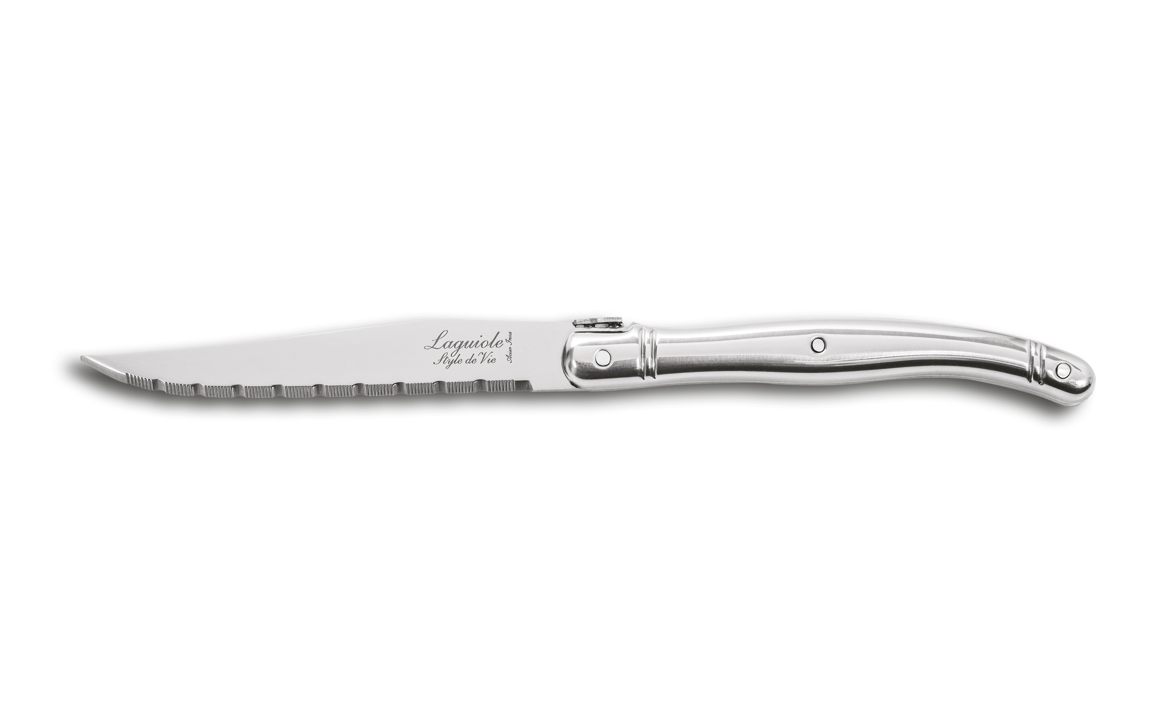 Laguiole Style de Vie Premium Line Steakmessen 6-delig - RVS