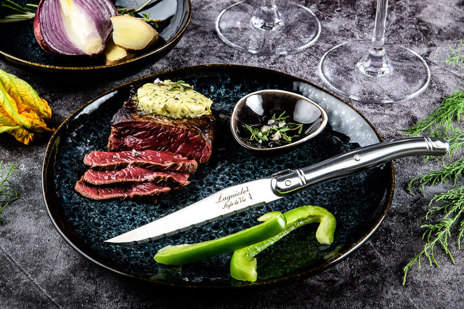 Laguiole Style de Vie Premium Line Steakmessen 6-delig - RVS