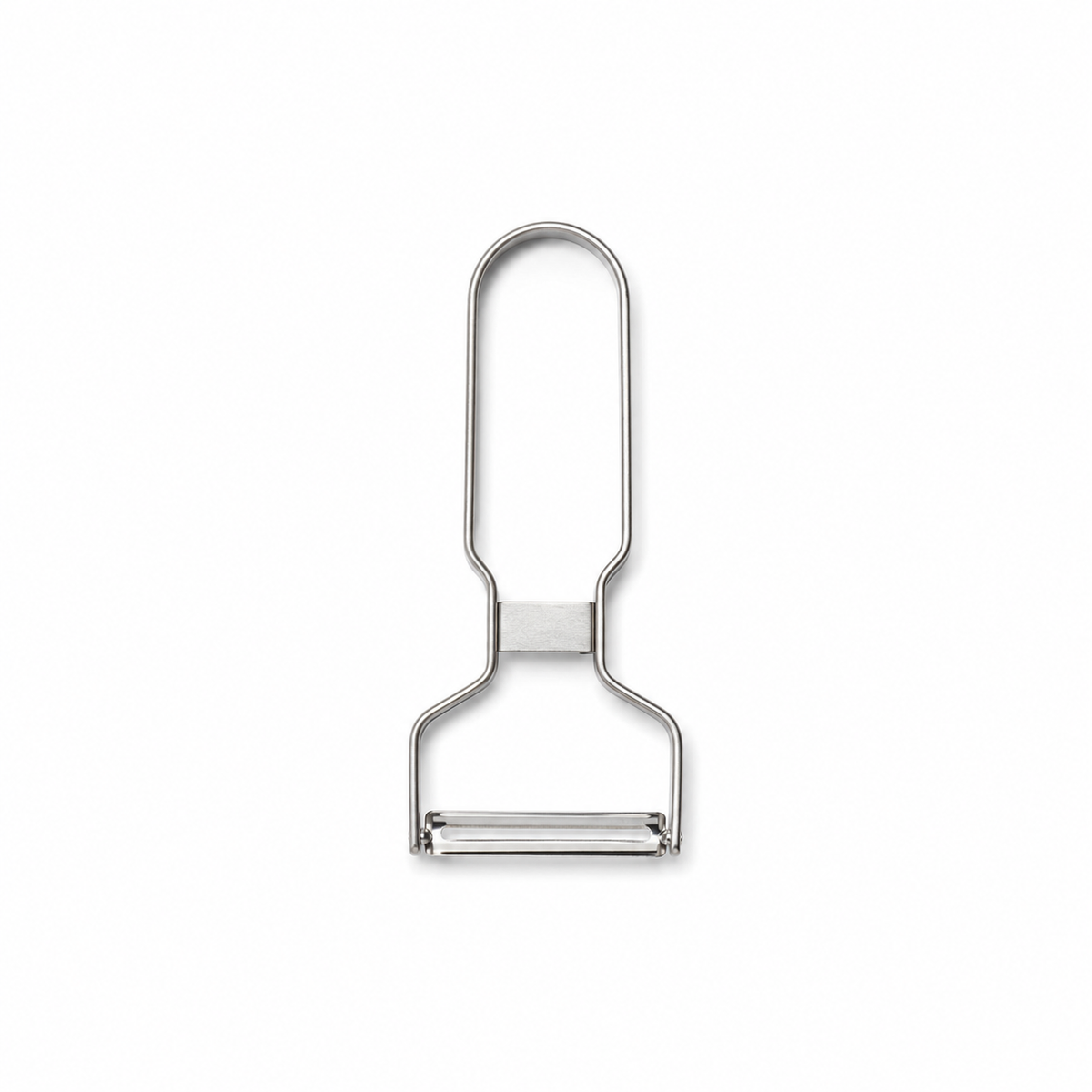 Woerdman Dunschiller RVS - 12,5 cm op witte achtergrond