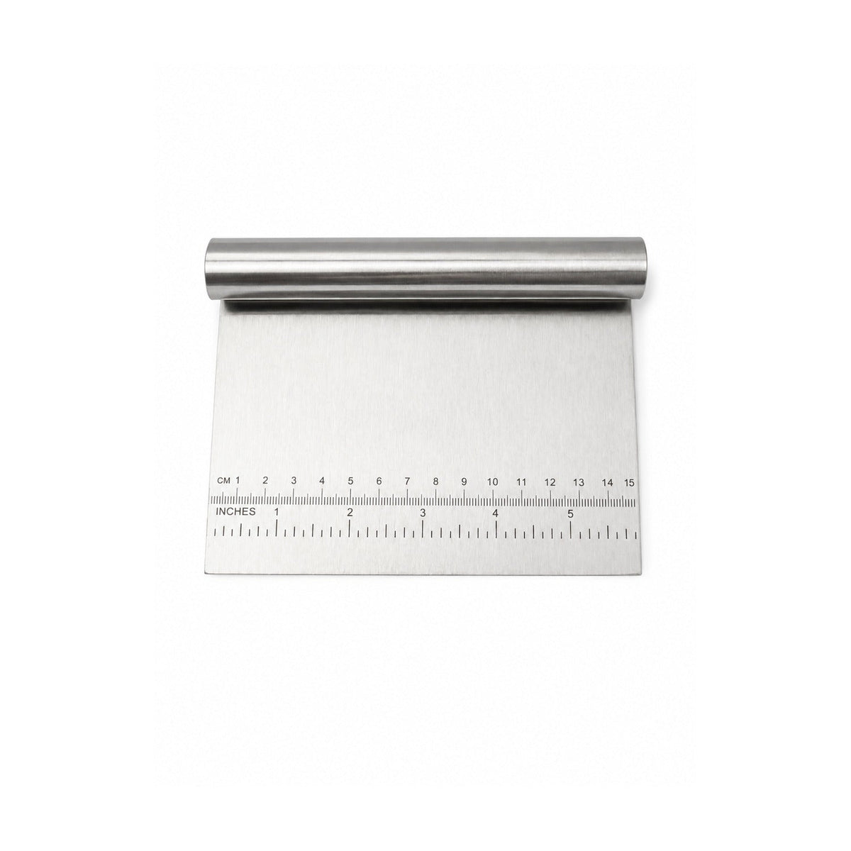 Woerdman Deegschraper RVS - 15 cm op witte achtergrond