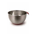 Woerdman Beslagkom RVS Rood - 24 cm