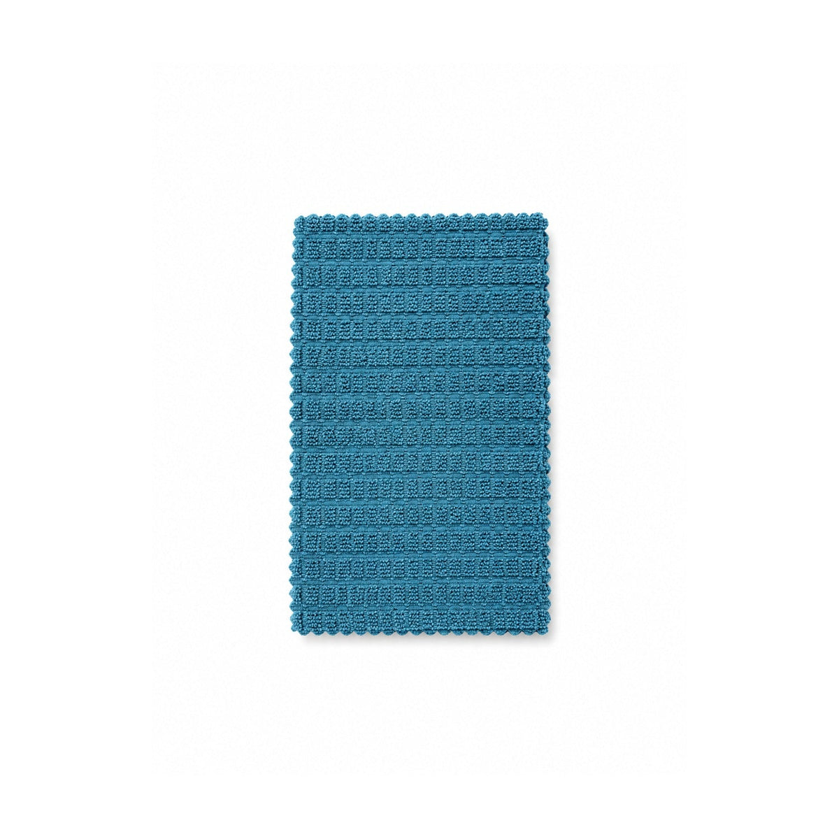 Woerdman Vaatdoekje Microvezel - Turquoise op witte achtergrond