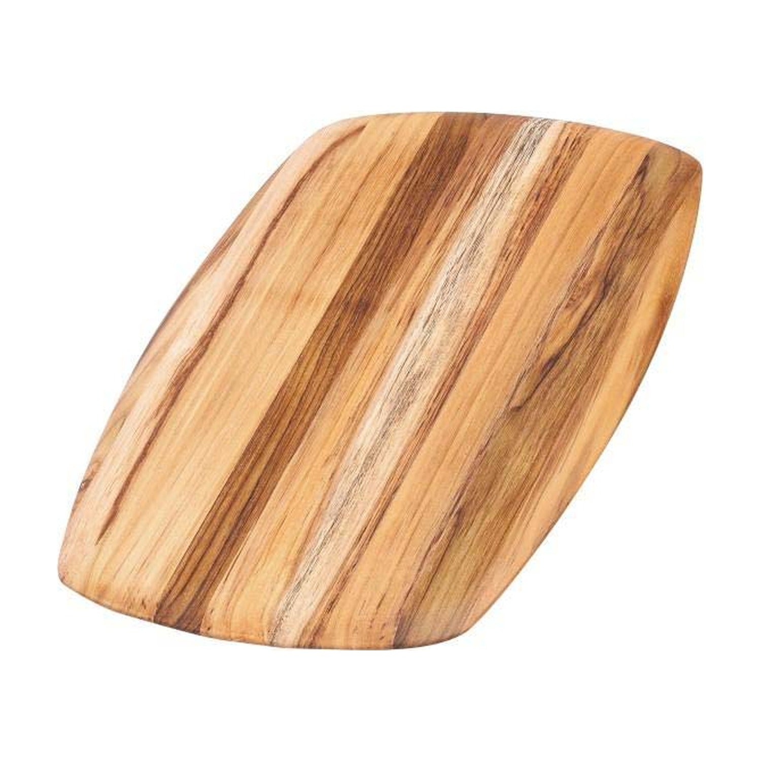 Teakhaus Snijplank Elegant - 42 x 28 x 1,4 cm op witte achtergrond