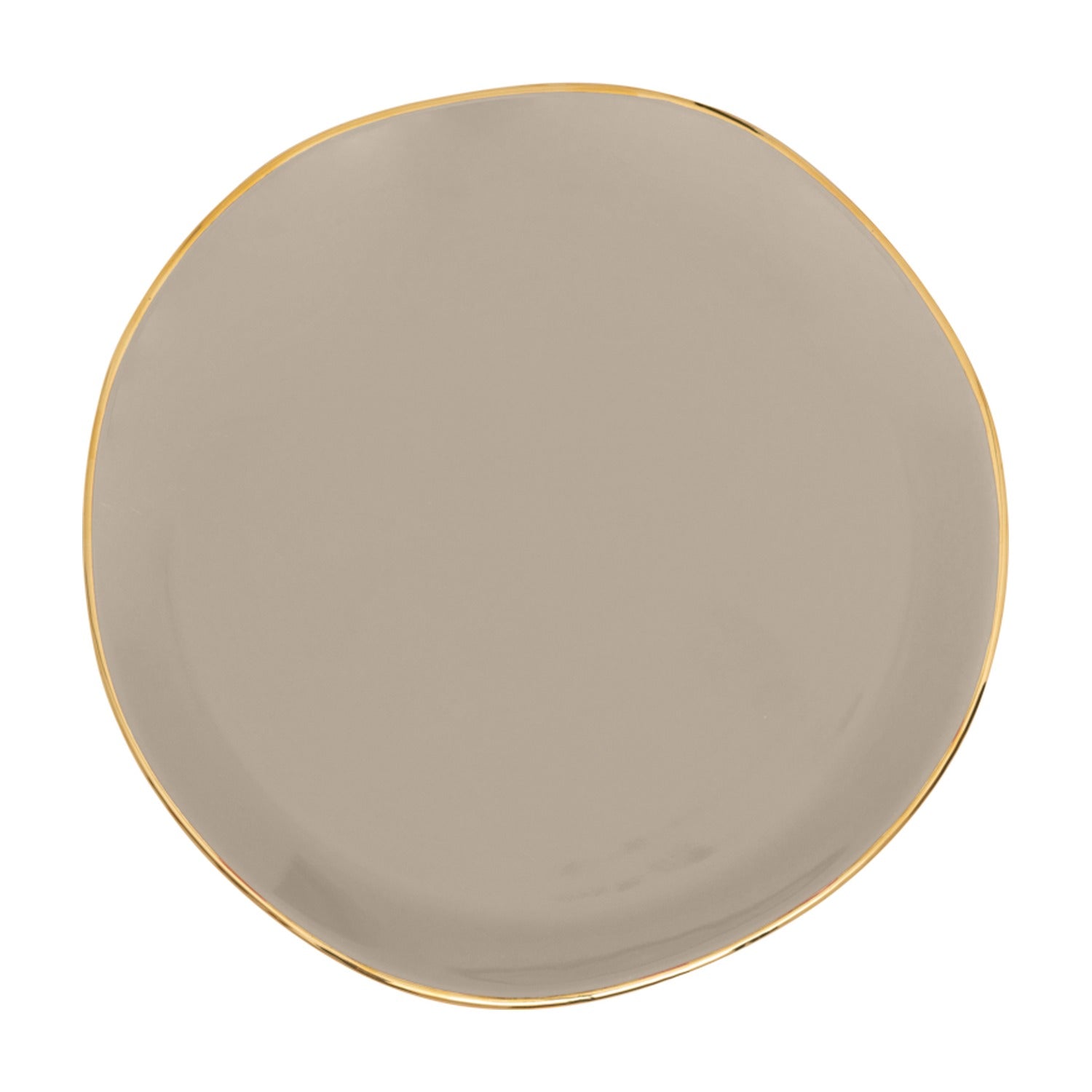 Urban Nature Culture Good Morning Gebaksbord Beige - 17 cm op witte achtergrond
