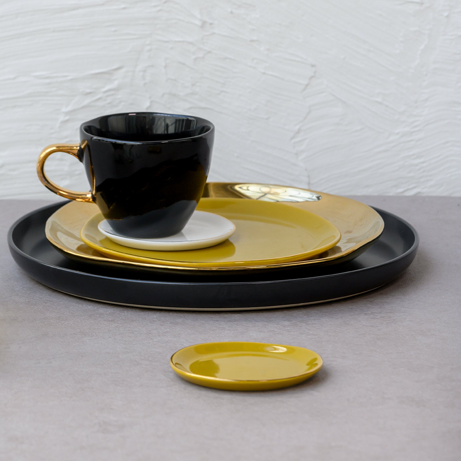 Urban Nature Culture Good Morning Ontbijtbord Goud - 22 cm