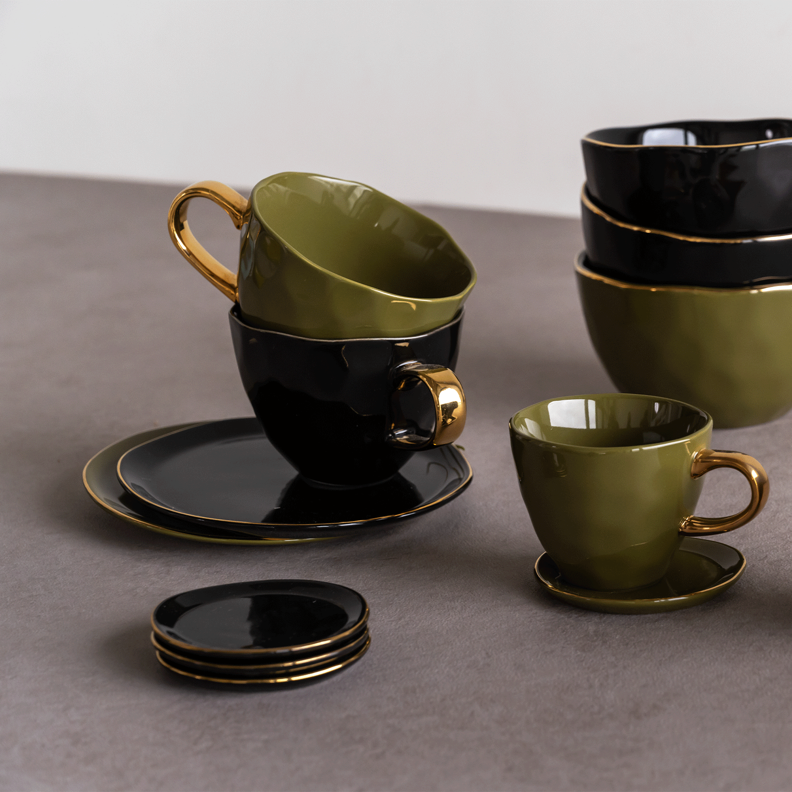 Urban Nature Culture Good Morning Theetip Zwart - 9 cm