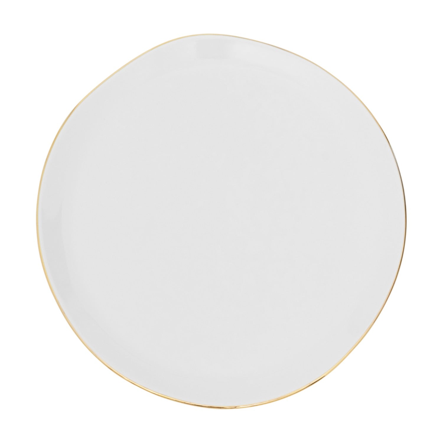 Urban Nature Culture Good Morning Ontbijtbord Wit - 22 cm op witte achtergrond