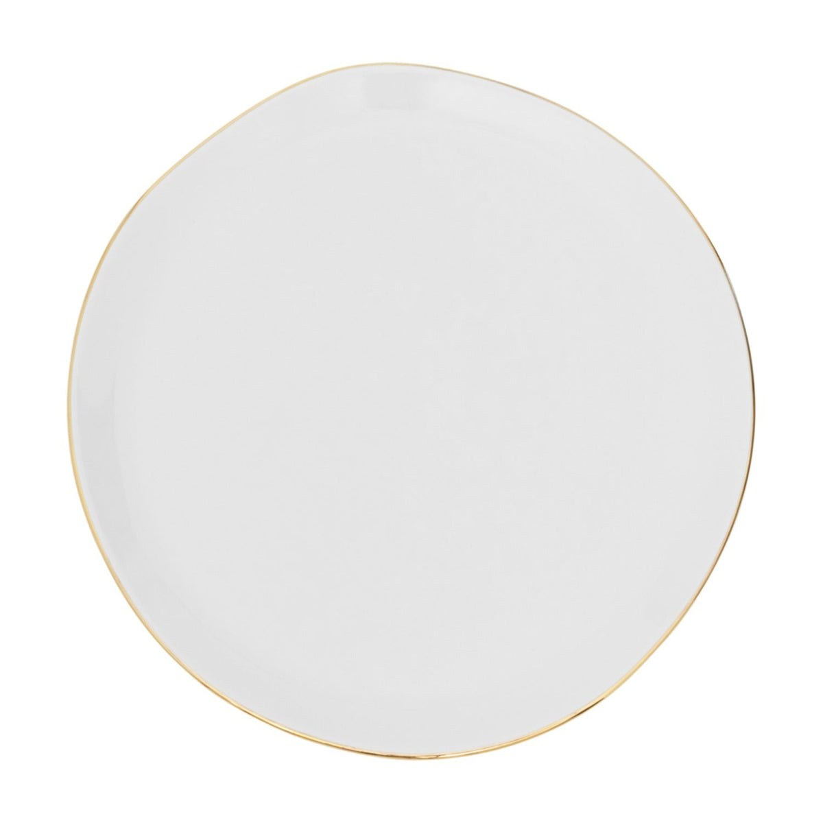 Urban Nature Culture Good Morning Ontbijtbord Wit - 22 cm op witte achtergrond