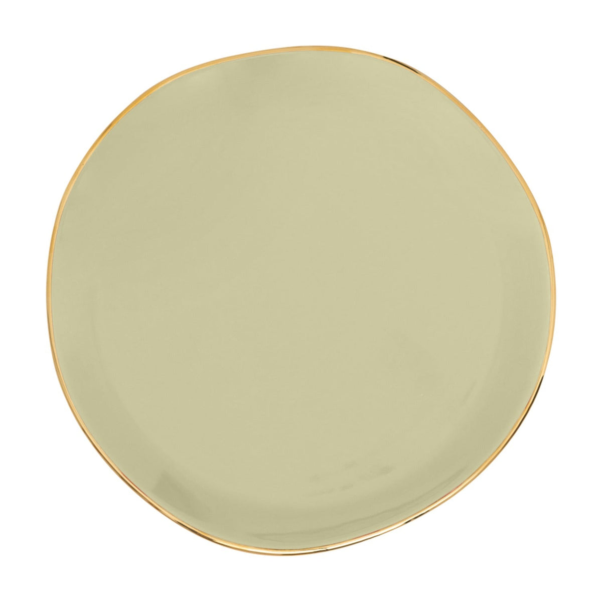 Urban Nature Culture Good Morning Gebaksbord Pale Green - 17 cm op witte achtergrond