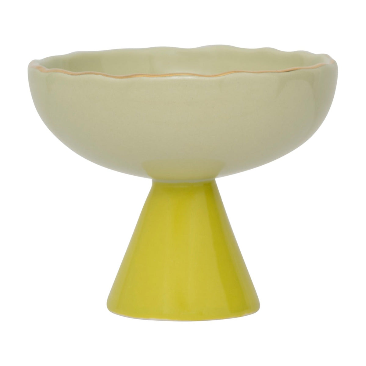 Urban Nature Culture Good Morning Dessert Coupe Pale Green - 12,5 cm op witte achtergrond