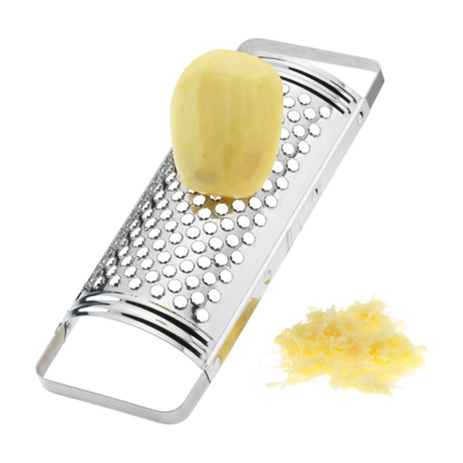 Westmark Crown Rasp, zilver, RVS rasp met grof raspoppervlak en ovaal handvat