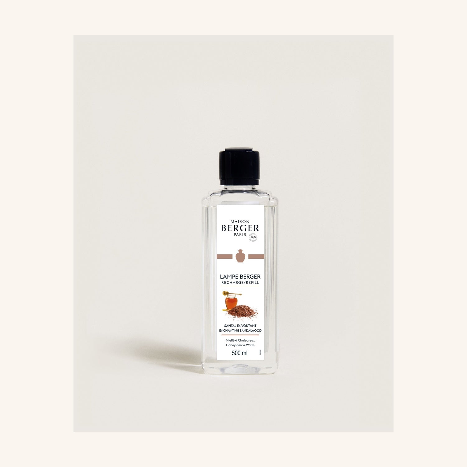 Lampe Berger Huisparfum Santal Envoutant - 500 ml op witte achtergrond