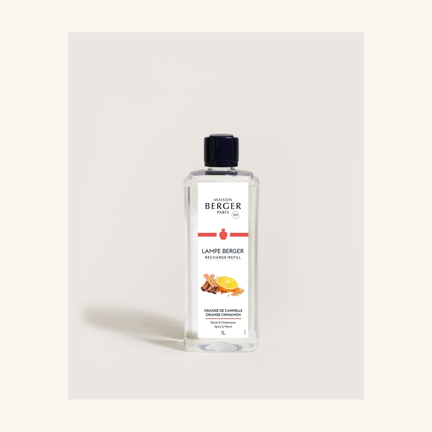 Lampe Berger Huisparfum Orange de Cannelle - 1 liter op witte achtergrond