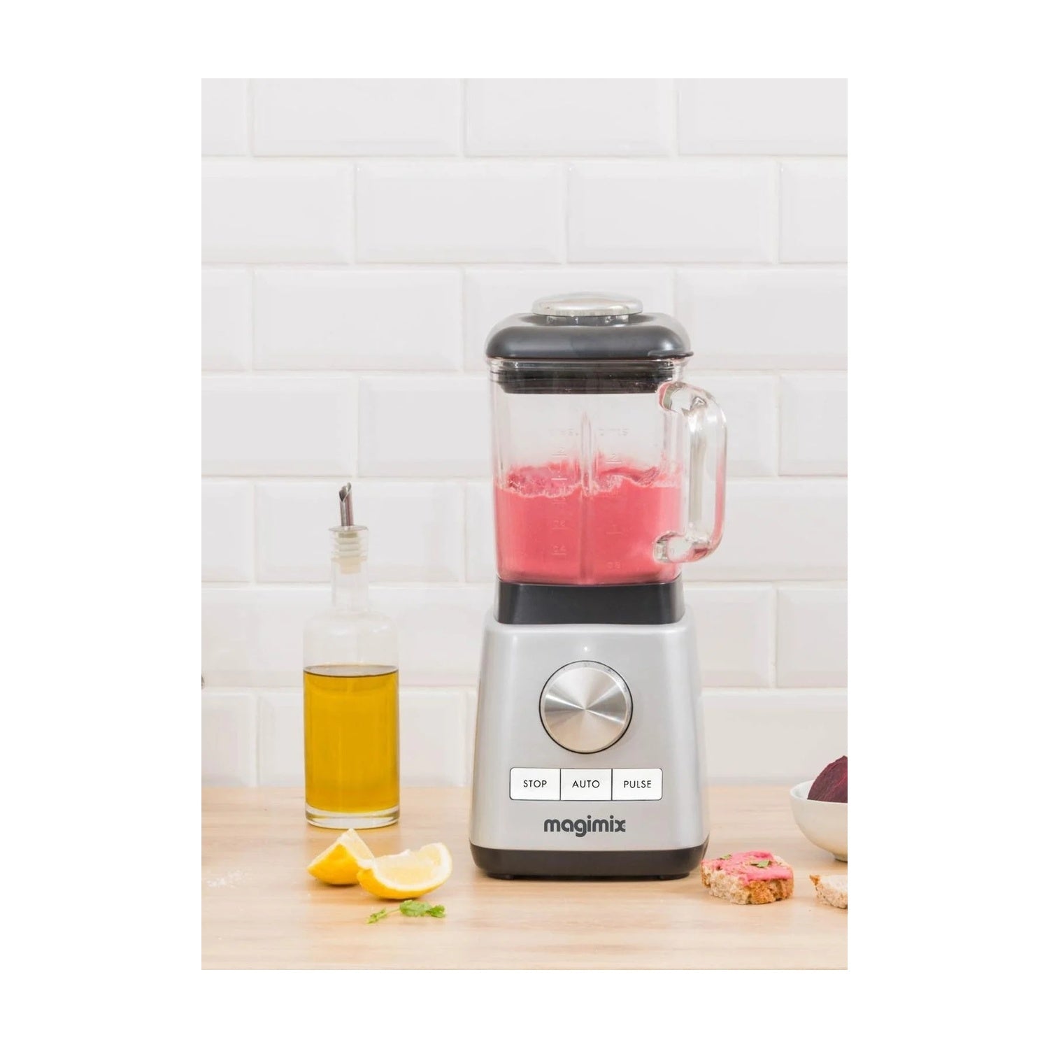 MagiMix Powerblender - Chroom, sfeerbeeld