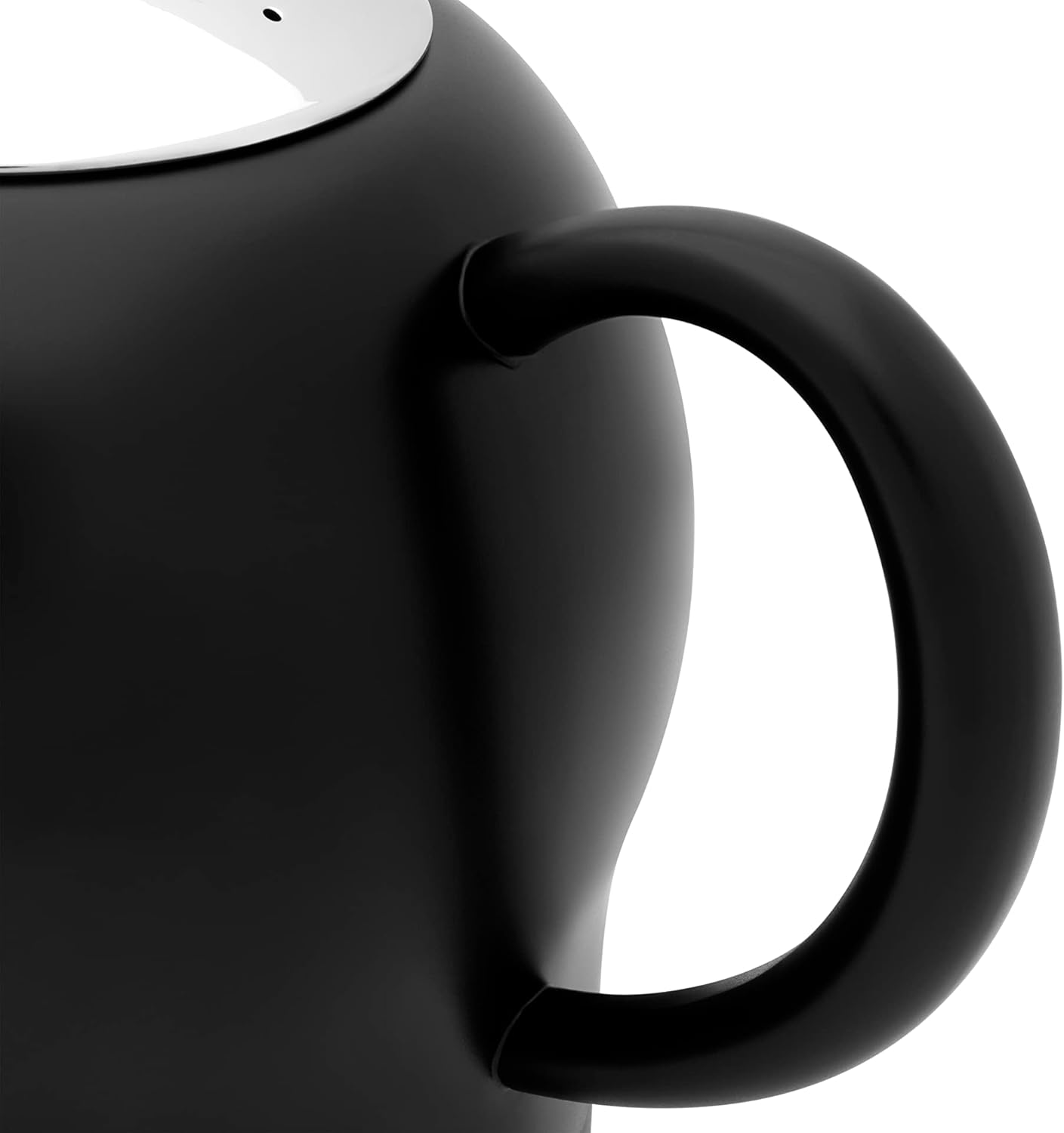 Bredemeijer Minuet Santhee Dubbelwandige Theepot Zwart - 1,4 liter, sfeerbeeld