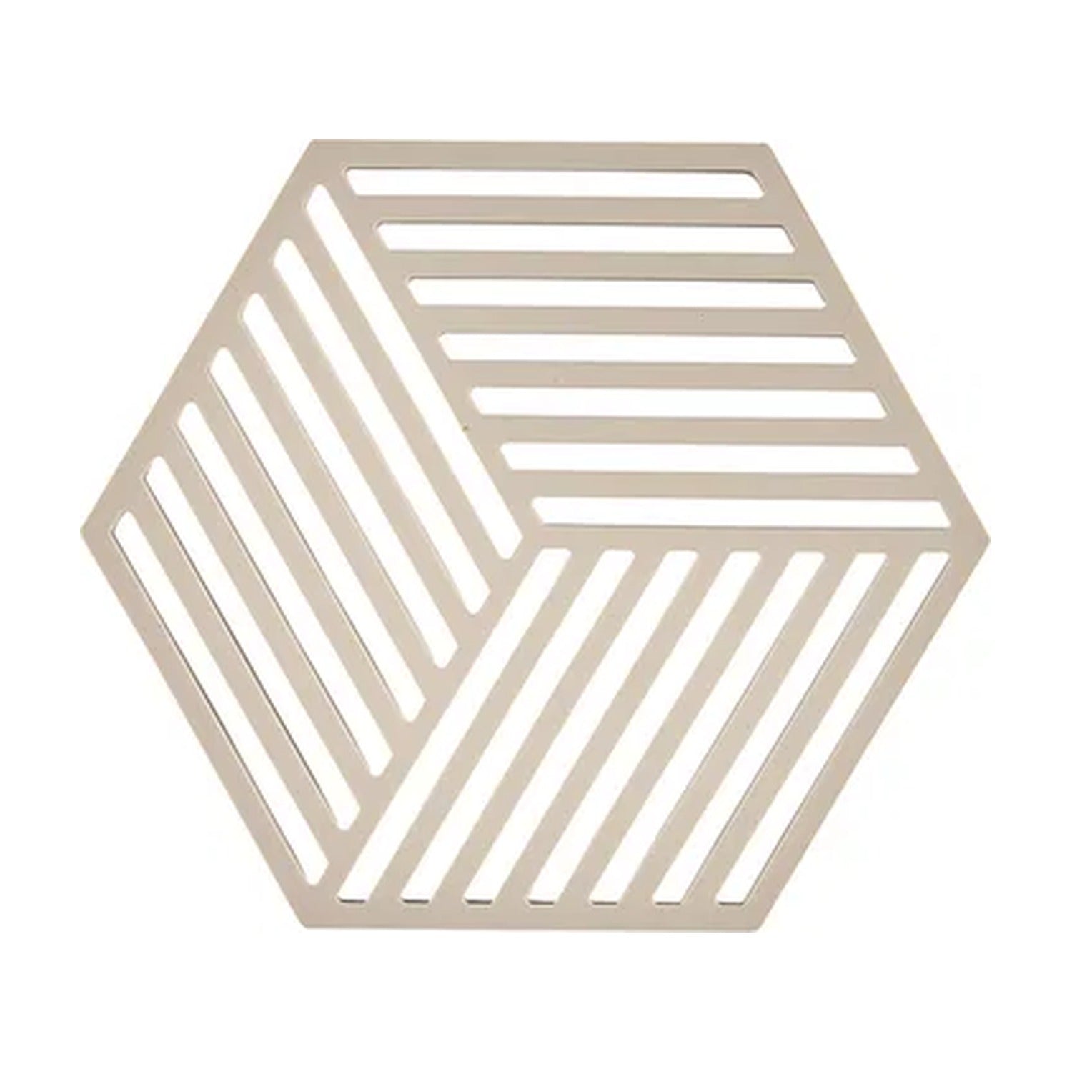 Zone Denmark Hexagon Onderzetter - Woestijn op witte achtergrond