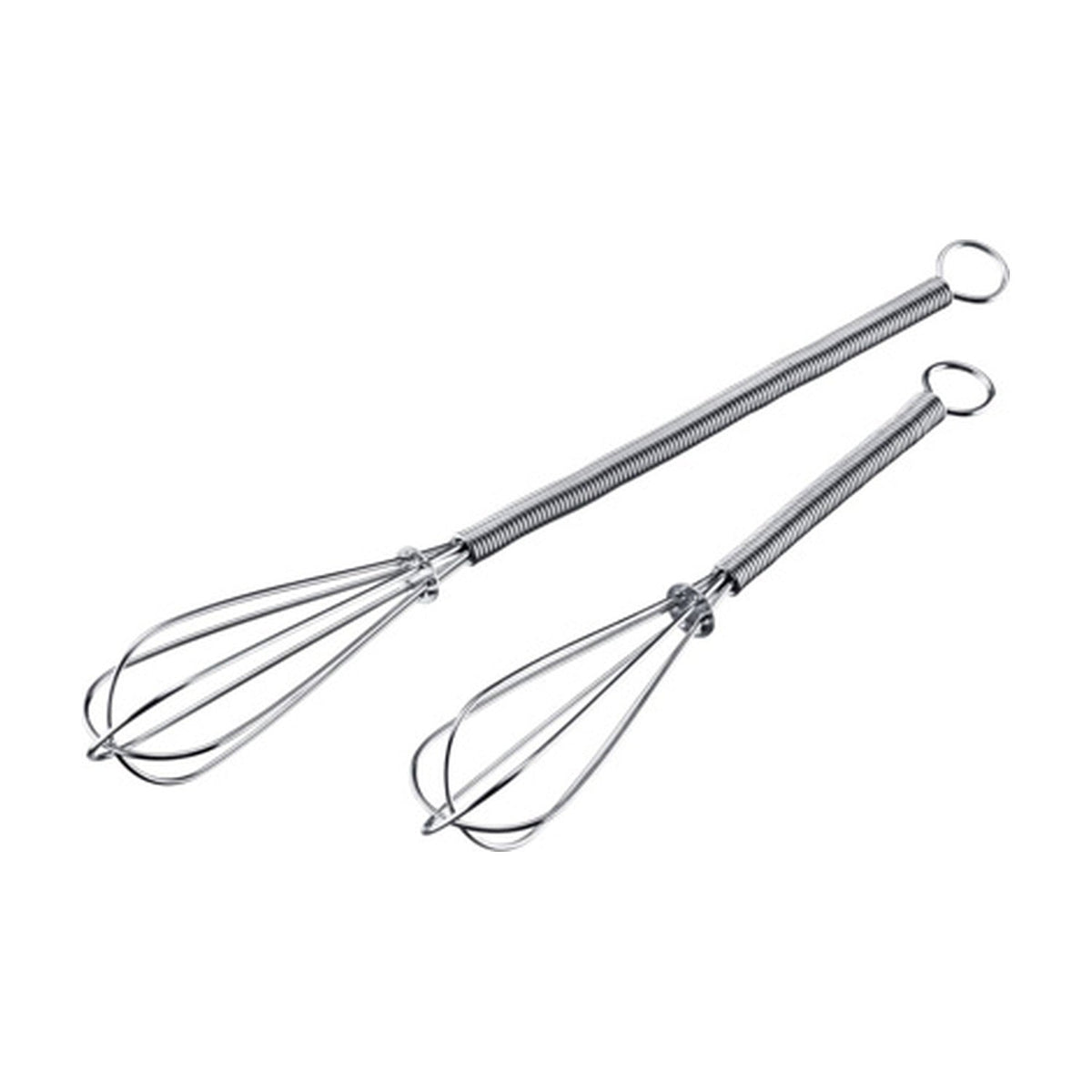 Westmark Mini Gardes - 15 en 20 cm, zilver, twee rvs gardes in verschillende lengtes