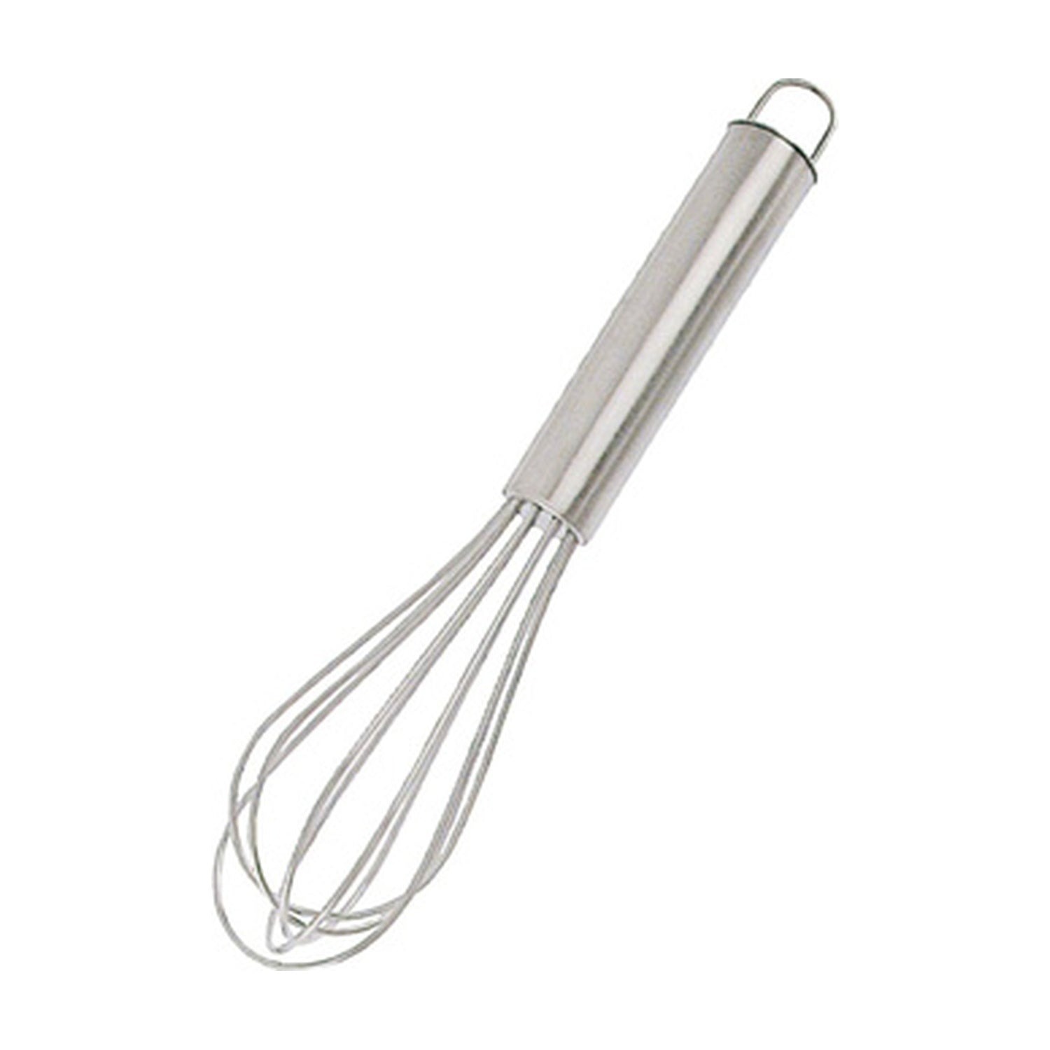 Westmark Garde, zilver, RVS garde met ronde greep op witte achtergrond