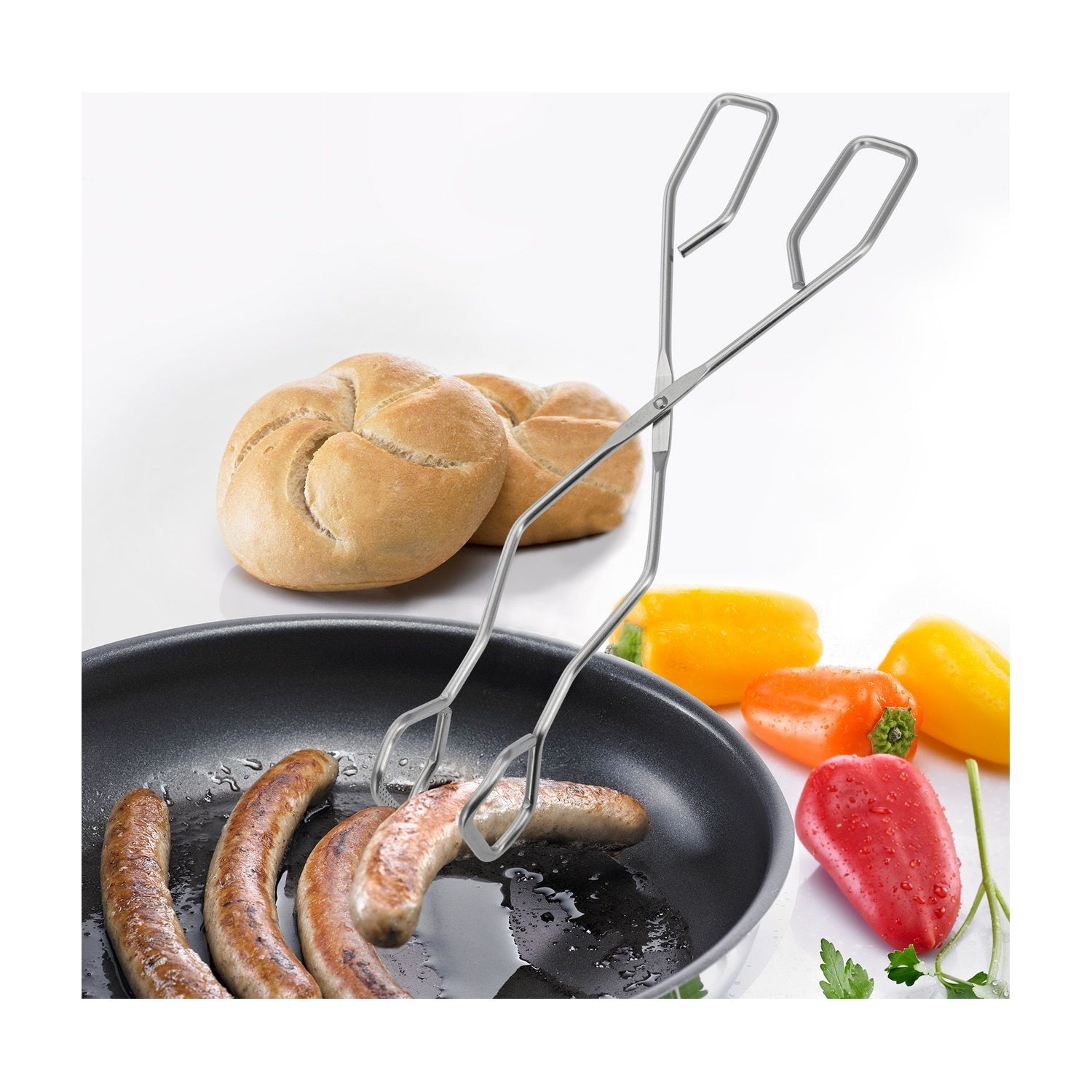 Westmark serveertang in gebruik bij buffet