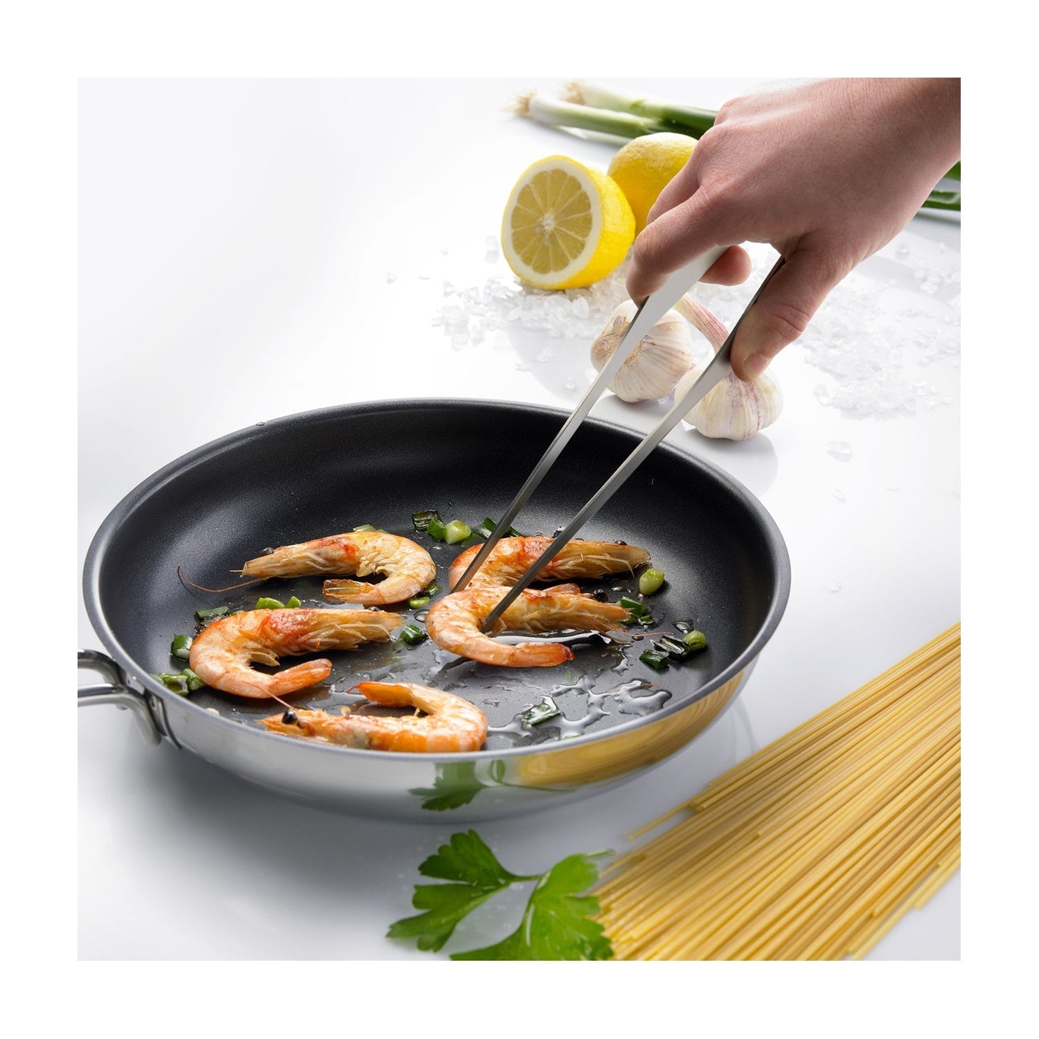 Westmark keukenpincet 29 cm - volledig zijaanzicht