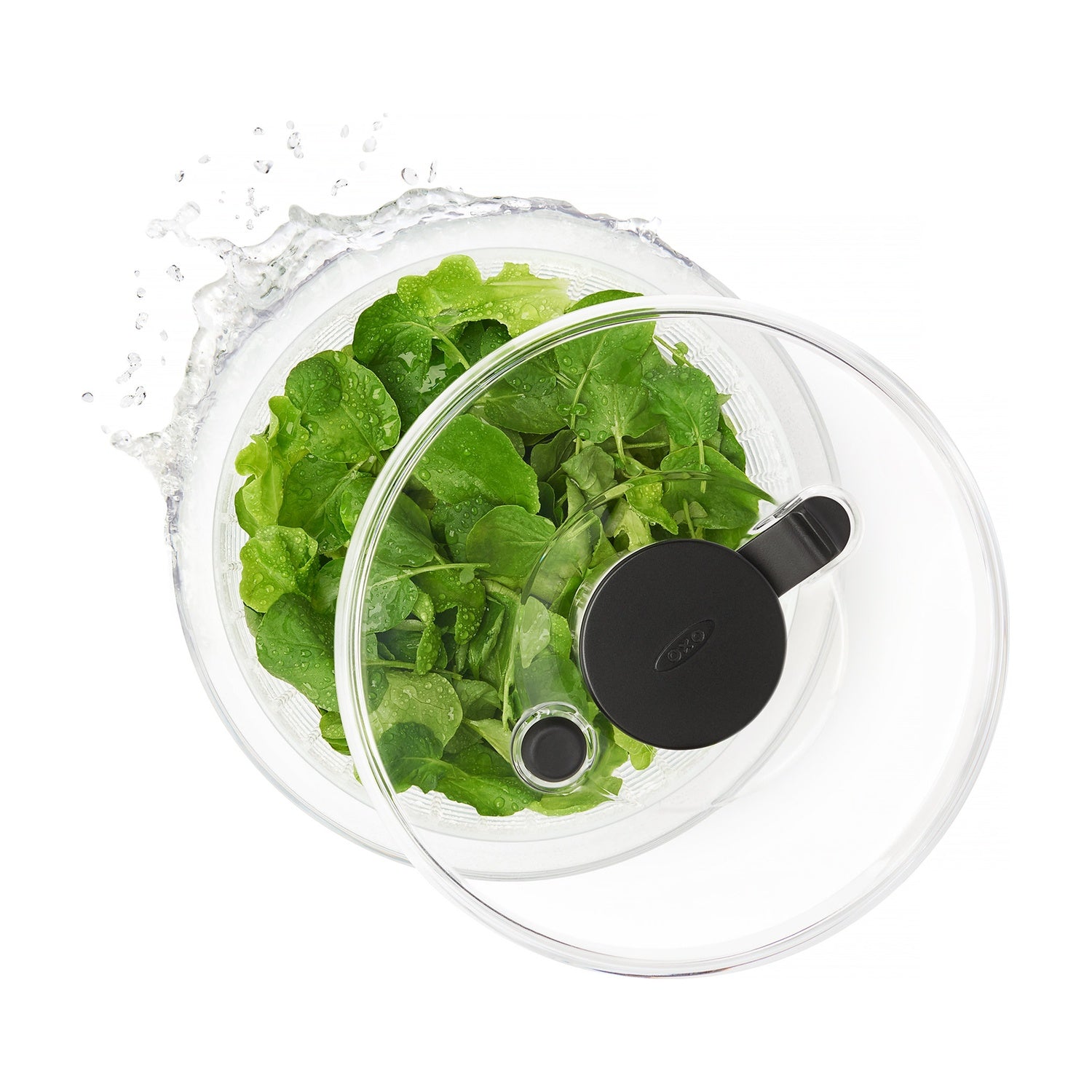 OXO Good Grips Slacentrifuge op witte achtergrond