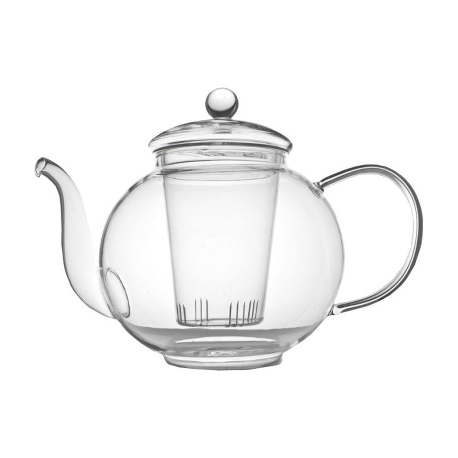 Bredemeijer Solo Theepot Verona Glas - 1,5 liter op witte achtergrond