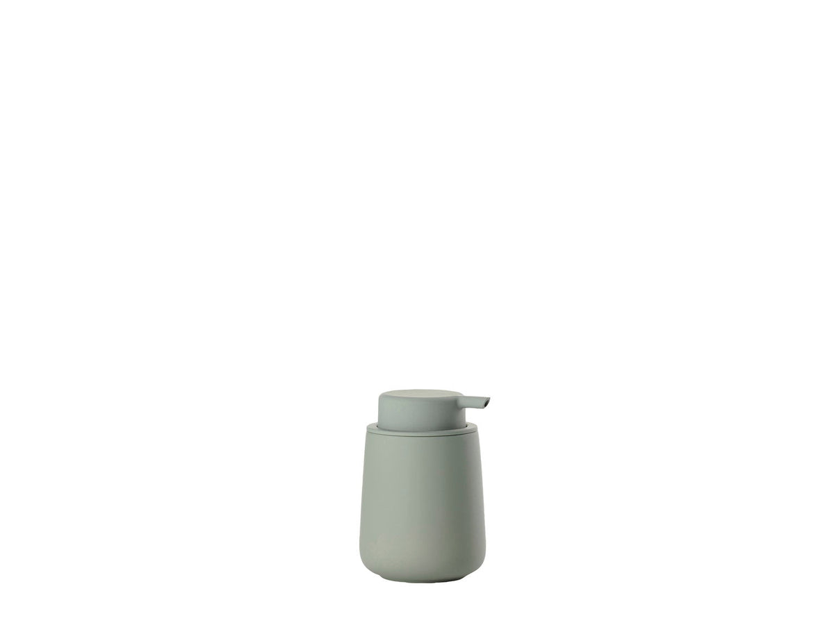 Zone Denmark Nova One Zeepdispenser - Matcha Green op witte achtergrond